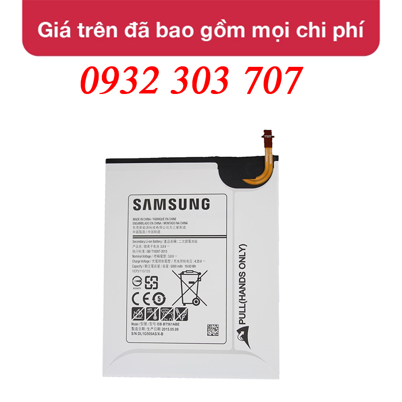 Địa chỉ thay Pin Samsung Galaxy Tab E 9.6 T560 T561 SM-T560 Original Battery Pin Samsung Galaxy Tab E 9.6 Giá Rẻ Được chúng tôi bảo hành chu đáo 1 đổi 1